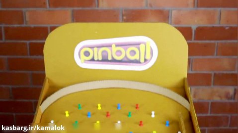ساخت اسباب بازی های مقوایی - پینتبال