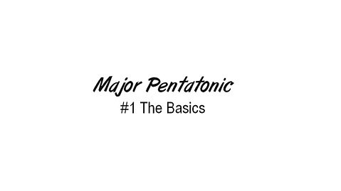 آشنایی با گام ماژور پنتاتونیک و نقش آن در نوازندگی گیتار