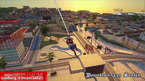 !!!!!! مود Spider Man PS4 برای بازی GTA SA !!!!!!
