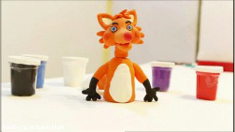 04_آموزش ساخت عروسک روباه با خمیر سبک کنکو