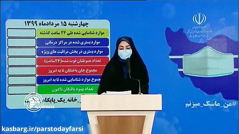 آخرین آمار مبتلایان به کرونا در ایران؛ بهبودی حدود 275 هزار نفر