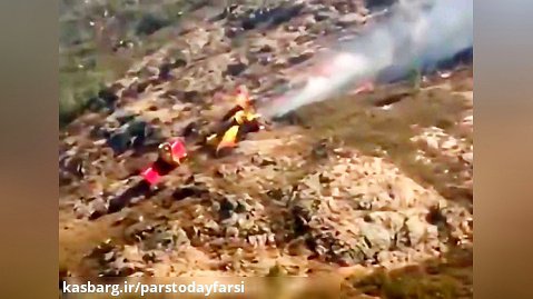 سقوط یک فروند هواپیمای آتش‌نشانی پرتغالی در اسپانیا
