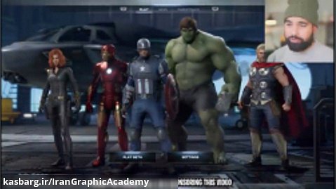 گیم پلی بازی Marvel's Avengers Part 1 (و سرانجام منتشر شد) از دستش ندین