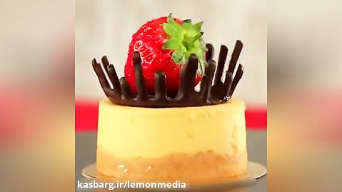 چند تا ایده خلاقانه برای تزیین کیک و دسر با شکلات