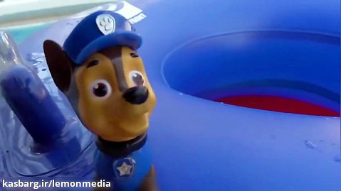 انیمیشن عروسکی سگهای نگهبان -عملیات  استخر