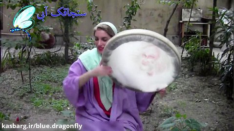 موسیقی سنتی و اصیل ایرانی-تکنوازی دف با ریتم آهنگ شب رویایی افشار - دف نوازی شاد