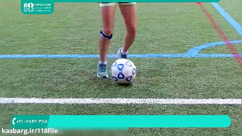 آموزش فوتبال نونهالان و کودکان | دروازه بانی فوتبال | فوتبال نمایشی ( حرکات پا )