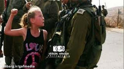 سخنان شجاعانه جوان فلسطینی در مقابل سربازان مسلح رژیم صهیونیستی