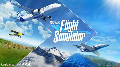 گیم پلی بازی زیبای microsoft flight simulator x
