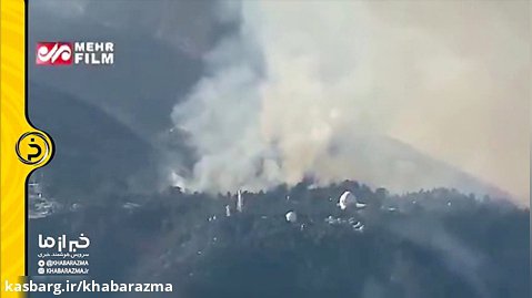 آتش‌سوزی در بزرگترین تاسیسات تلویزیونی کالیفرنیا