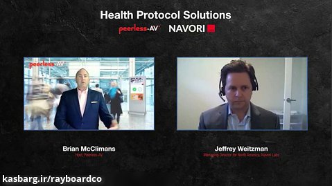 راه حل پروتکل های بهداشتی با نرم افزار دیجیتال ساینیج ناوری و کیوسک پیرلس