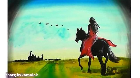 نقاشی اکریلیک دخترانه - قسمت 6
