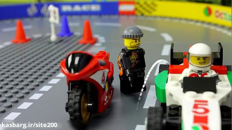 ماشین بازی - اسباب بازی های کودکانه - مسابقه موتور سواری