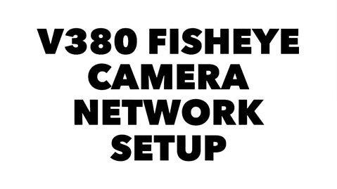 ٰراهنمای استفاده از دوربین کوچک بیسیم V380 تحت شبکه پانوراما ۳۶۰ درجه ای