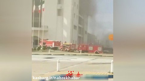 آتشسوزی ساختمان شهرداری رشت