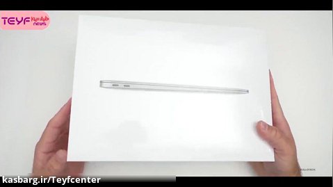 جعبه گشایی لپ تاپ اپل مدل مک بوک ایر 2020 با پردازنده M1
