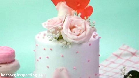 تزیین کیک شیرینی - آموزش تزیین شیرینی