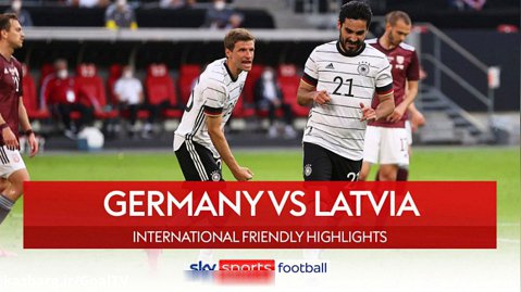 آلمان ۷-۱ لتونی | خلاصه بازی | جشنواره گل ژرمن‌ها